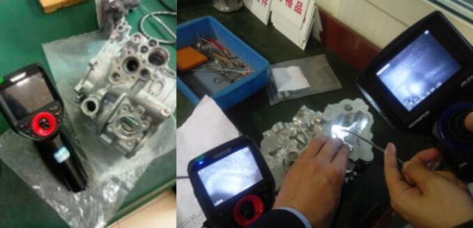 古安泰工業內窺鏡應用于某航空裝備制造廠