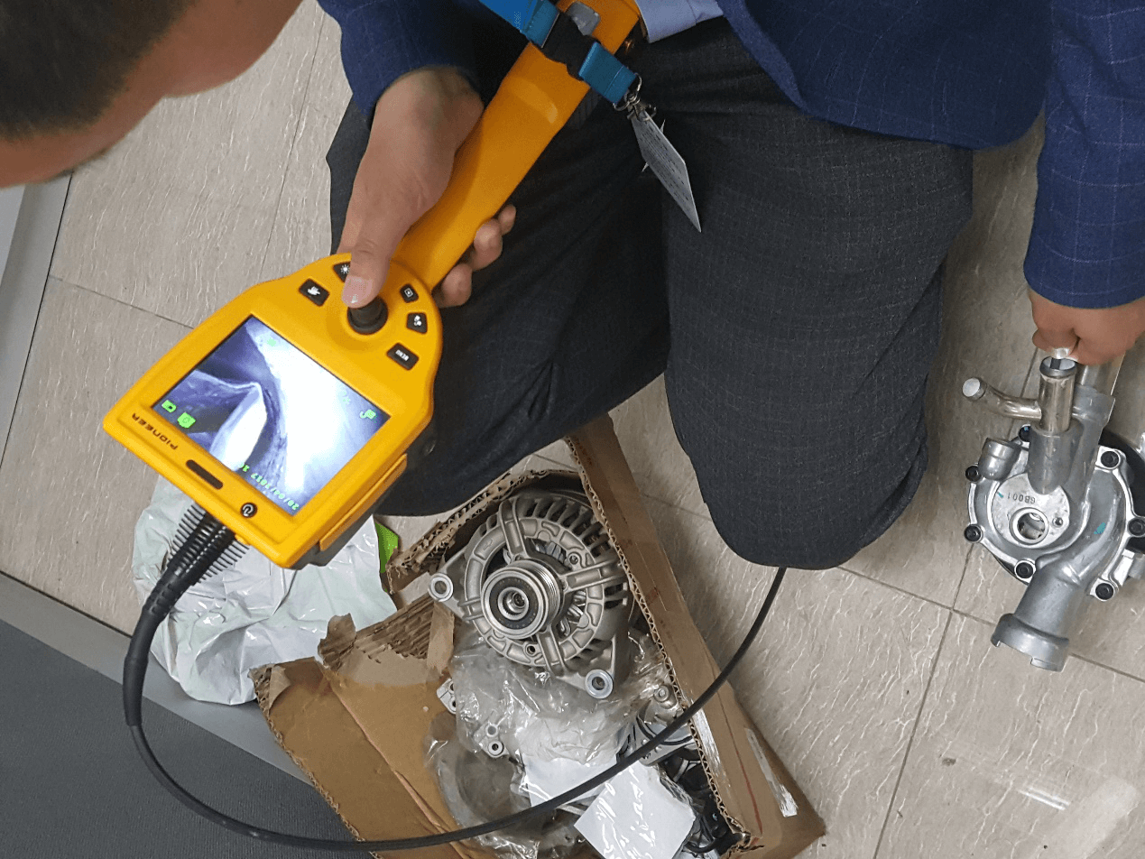 【應用案例】古安泰工業內窺鏡應用于某汽車零部件制造廠