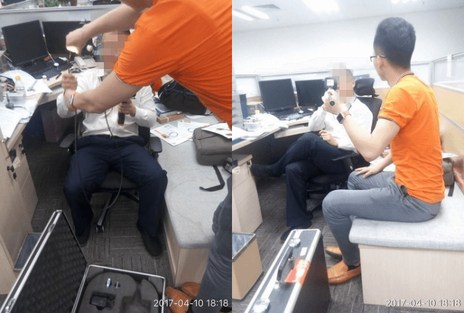 古安泰工業內窺鏡應用于某供電局