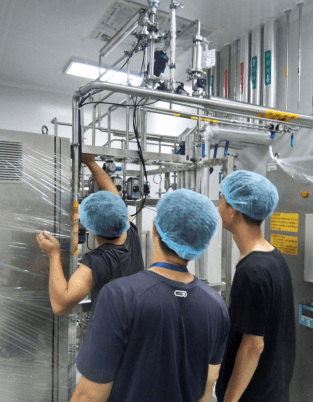 古安泰工業(yè)內(nèi)窺鏡應用于某制藥廠