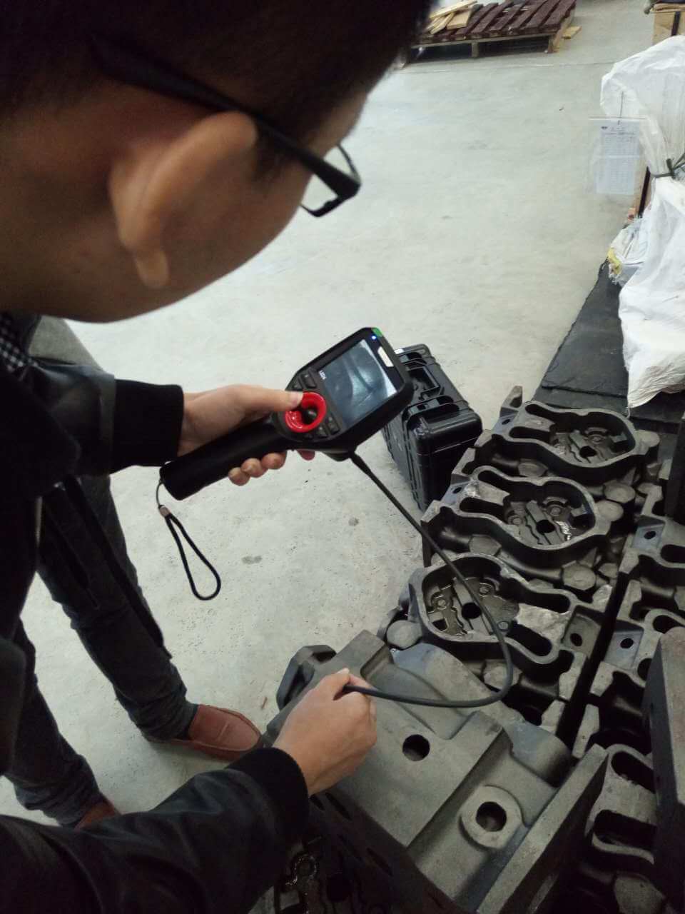 工業內窺鏡檢查汽車燃氣系統