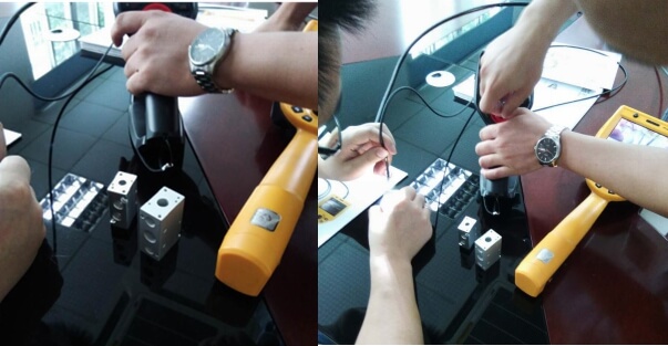 使用古安泰內窺鏡對用氣缸內腔_缸桶內壁的檢測