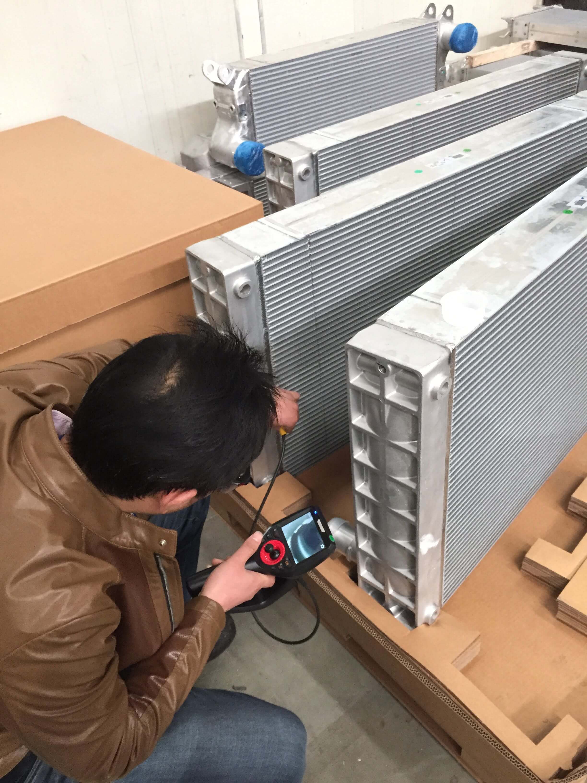 工業內窺鏡檢測鑄件